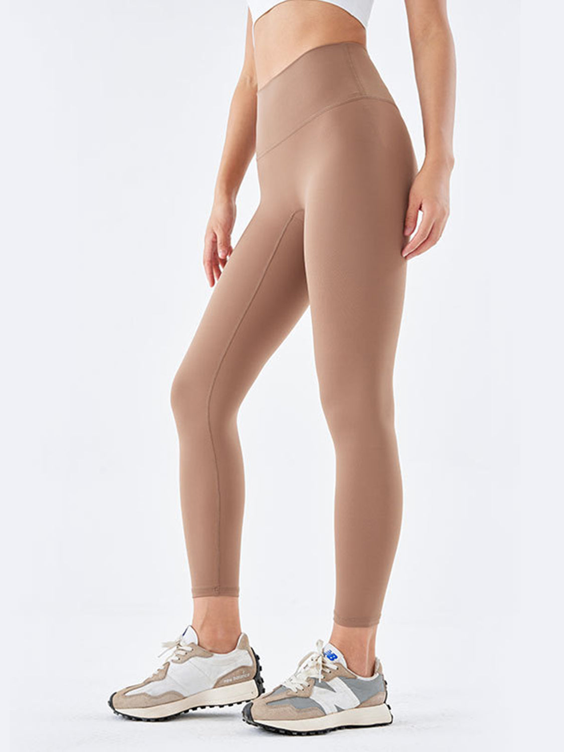 Leggings deportivos con cintura ancha