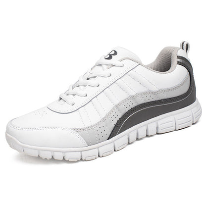 Baskets de sport respirantes pour femmes, chaussures blanches d'automne