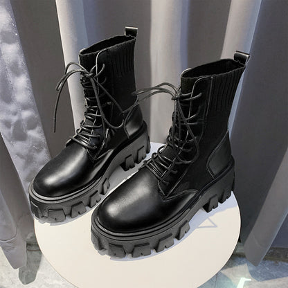 Autumn and winter breathable high-top Martin boots