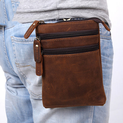 Multi-function can wear a belt mobile phone bag