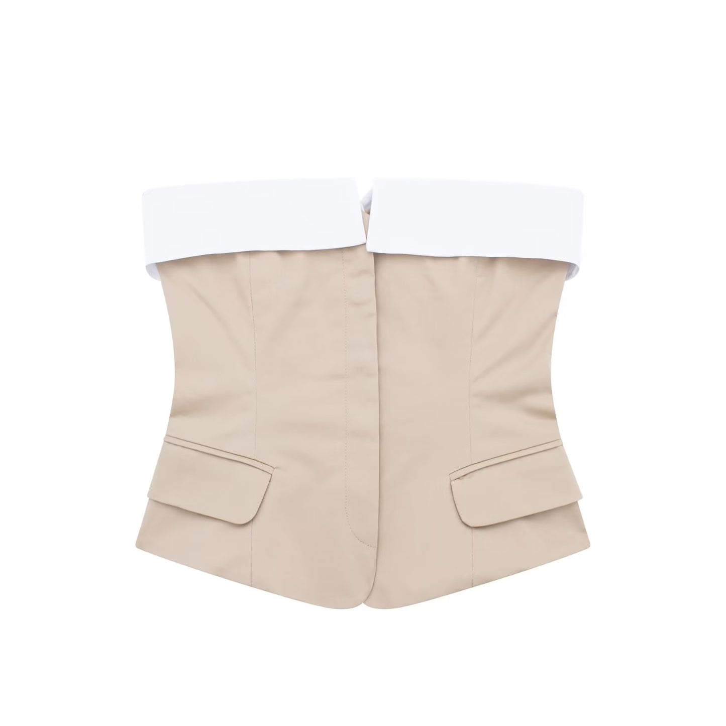 Gilet sans manches slim à simple boutonnage pour femme, haut amincissant, élégant, intellectuel, court