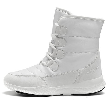 Bottes de neige montantes en velours