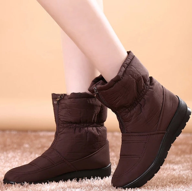 Lady warm boot for winter