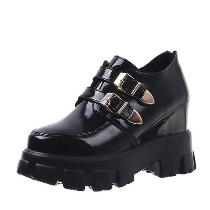 Inner increase women's shoes single shoes platform