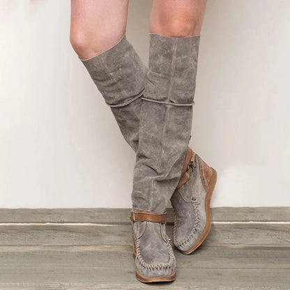 Bottes longues au dessus du genou pour femme