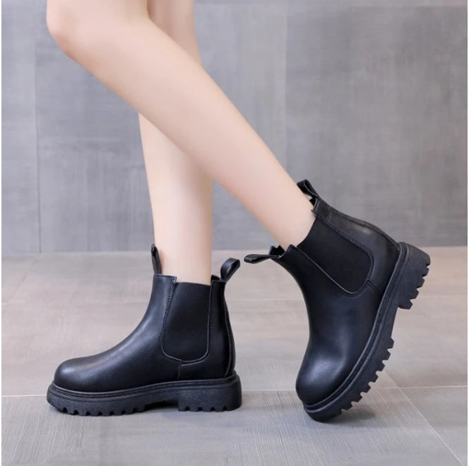 Trendy handsome fashion motorcycle Martin boots