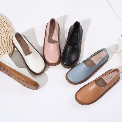 Soft Sole Round Toe Sen Women's Shoes