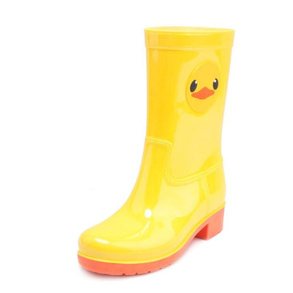 Rubber shoes rain boots