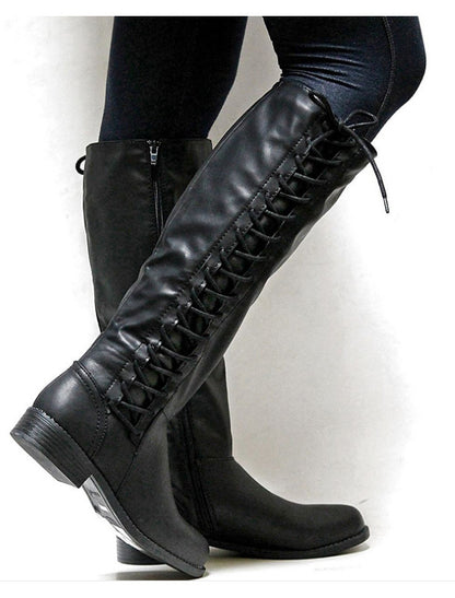 Lace up women's boots