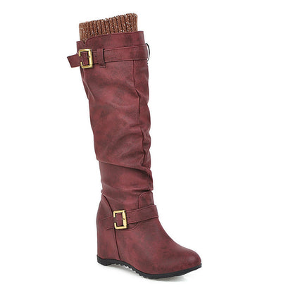 Botas Martin con realce interior de moda para mujer 