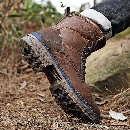 Botas Martin estilo coreano, botas altas para herramientas, zapatos para exteriores para hombres