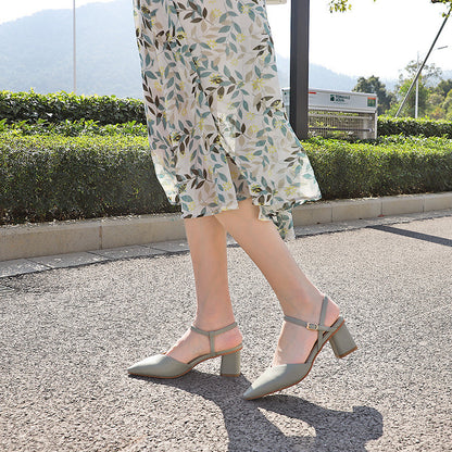 Sandalias de tacón alto para mujer