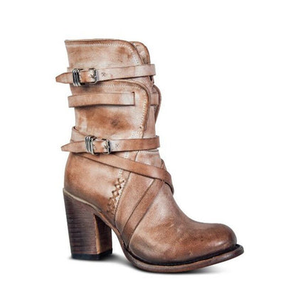 Bottes en cuir pour femmes