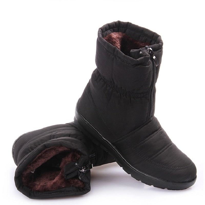 Bottes d'hiver chaussures pour femmes bottes de neige épaisses pour femmes