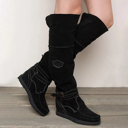 Bottes longues au dessus du genou pour femme