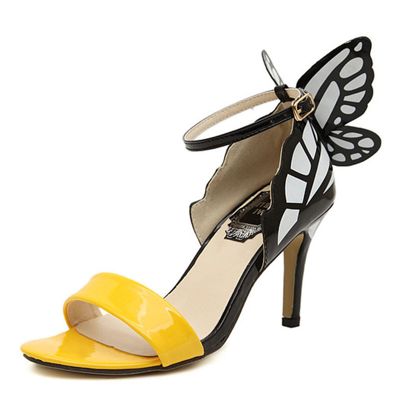 Fashion Winged Stiletto High Heel Sandals