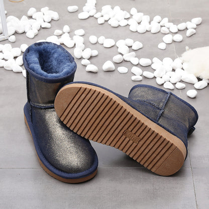 All-Match Women's Warm And Velvet Short-Tube Snow Boots