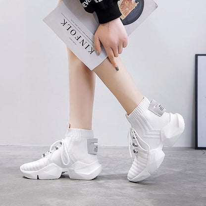 Socks Boots Trendy Shoes Flat Casual Hip Hop Harajuku High Top