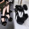 High Heeled Shoes Single Shoes Women's Pointed Shoes