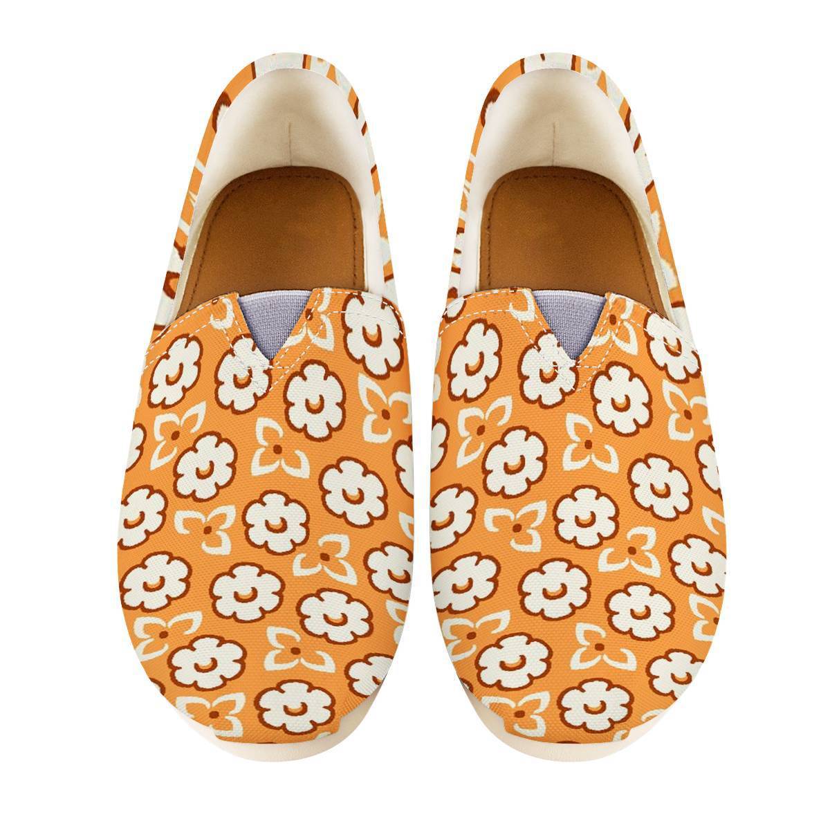 Yellow-soled Sunflower New Pattern Casual Canvas Shoes