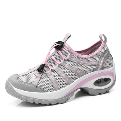 Mesh Shoes, Hiking, Spring, Cushion, Wear-Resistant Shoes, Women'S Breathable Outdoor Leisure