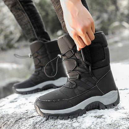 Botas de nieve cálidas de polar para hombre