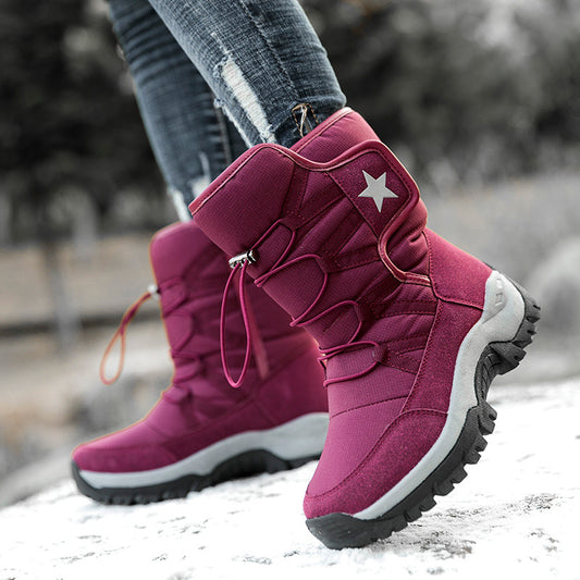 Botas de nieve cálidas de polar para hombre