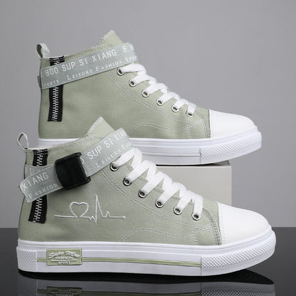 High-Top Canvas Shoes Casual All-Match Men'S Cloth Shoes