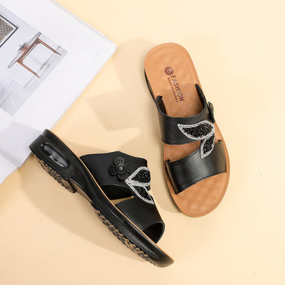 Middle-aged And Elderly Sandals And Slippers