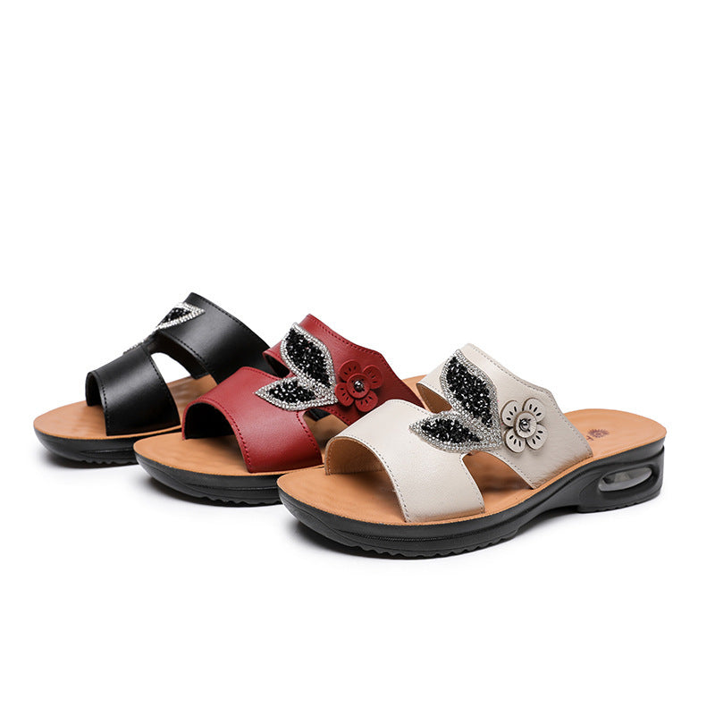 Middle-aged And Elderly Sandals And Slippers