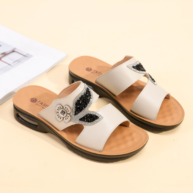 Middle-aged And Elderly Sandals And Slippers