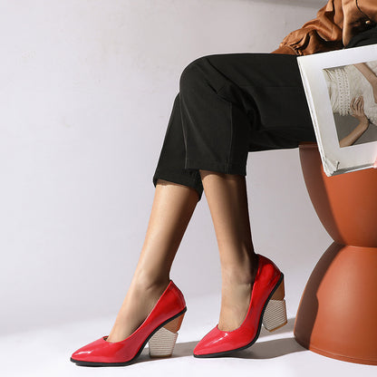 Chaussures pour femmes de grande taille Nouvelles chaussures simples à plateforme et talons hauts