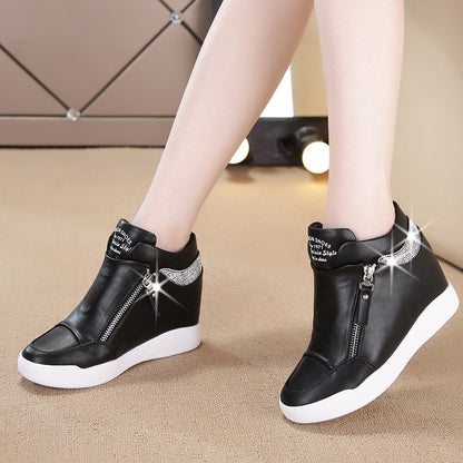 Inner increase women's shoes sports shoes casual platform high heels