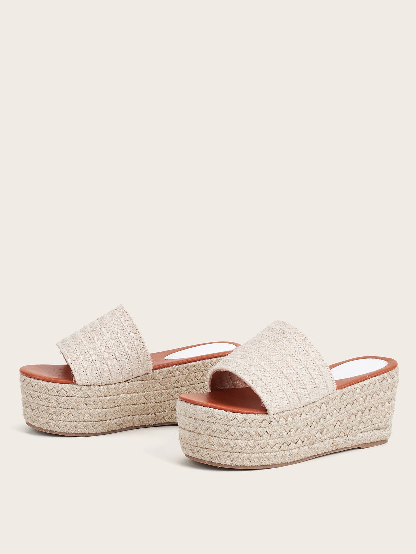 Fish Mouth Sandals And Slippers With Wedge Heel