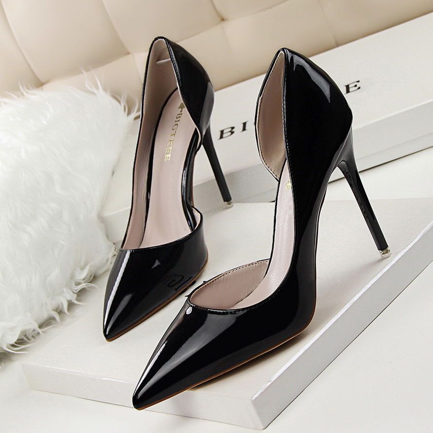 Stiletto Spring And Autumn Pumps Women's 12 Cm Sexy Single Shoes