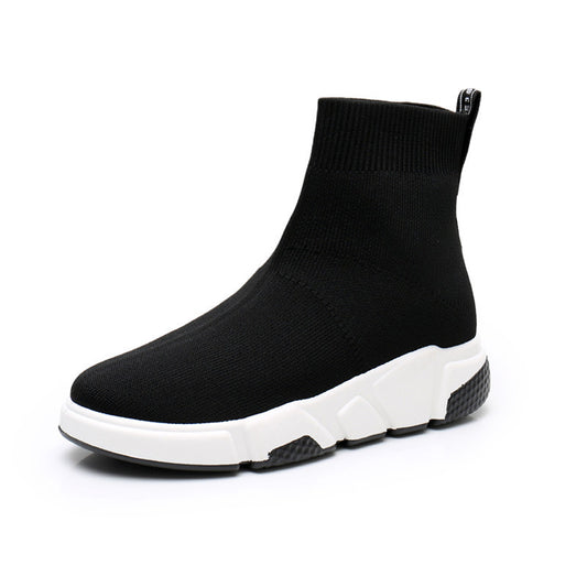 Elastic Socks Shoes Women Spring Korean Version New Casual Sports Short Boots