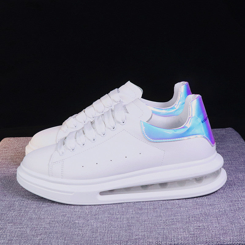 White Shoes Trendy, Handsome Sneakers, Air Cushion Increased