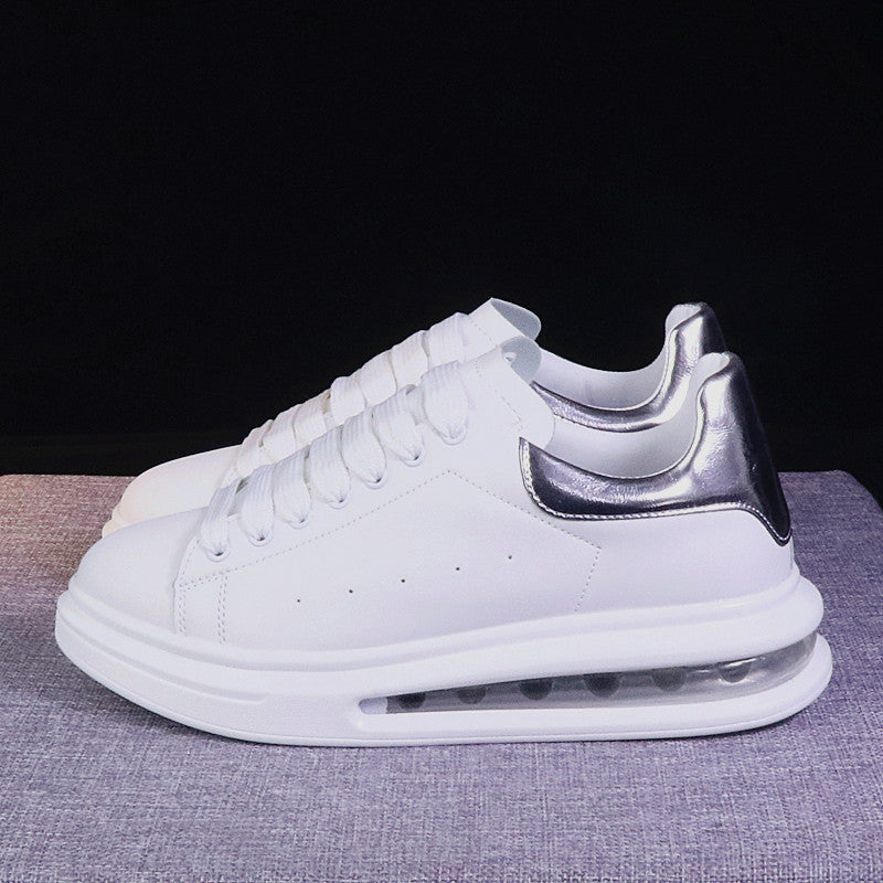 White Shoes Trendy, Handsome Sneakers, Air Cushion Increased