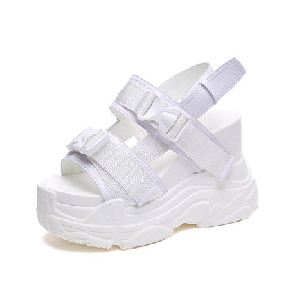 Super High Heel Wedge Platform Platform Sports Shoes