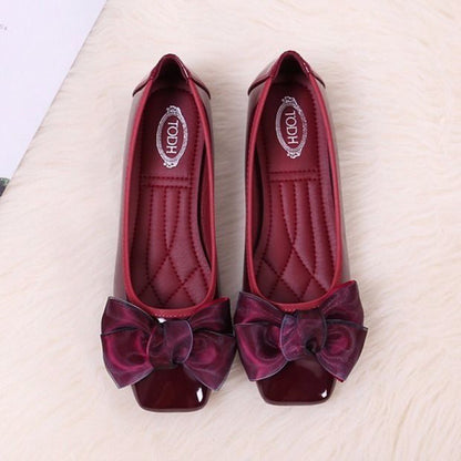 Womens Shoes Ballet Flats Boat Shoes Woman Slip-on Elegant Shine