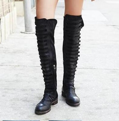 Low-heeled Women's Plus Size Boots Long Women's Boots