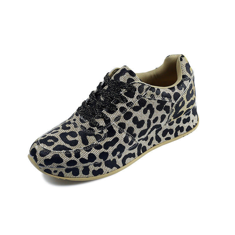 Zapatos de mujer de tacón alto con estampado de leopardo