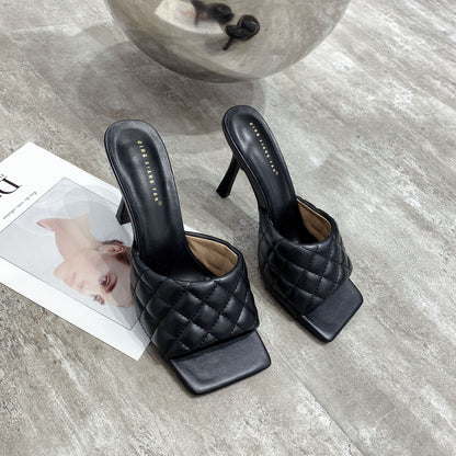 High heel sandals