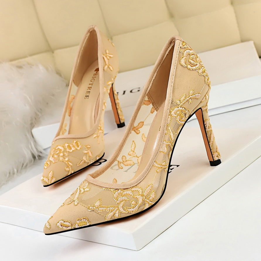 Women's shoes European style fashion high heels