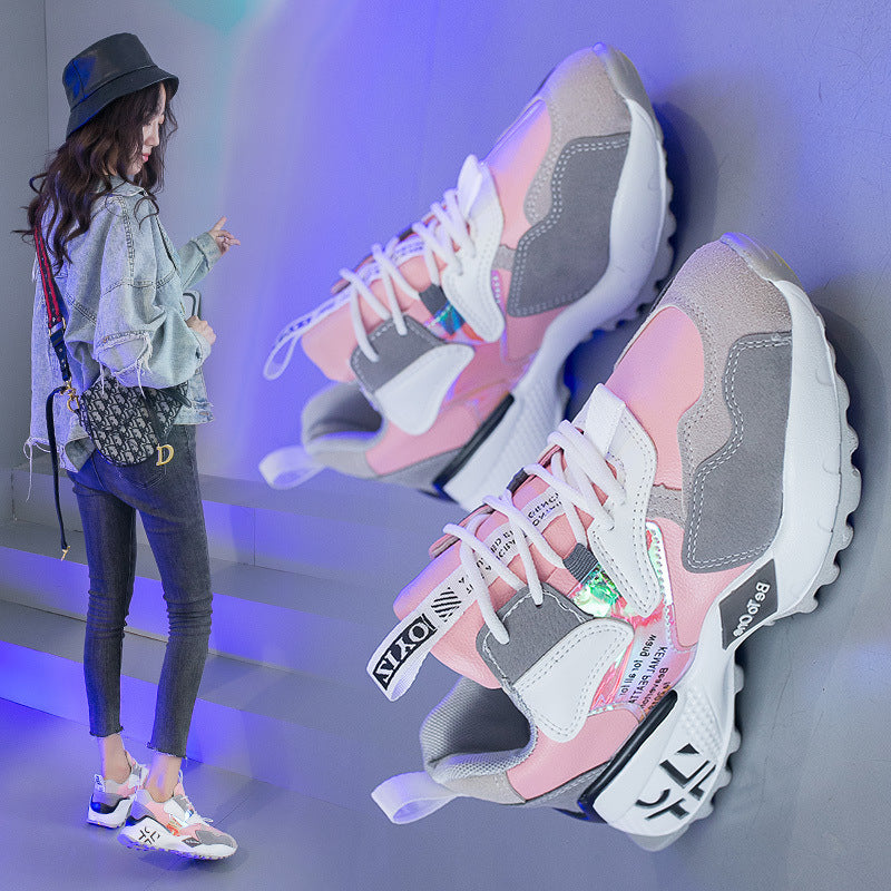 Wild platform sneakers