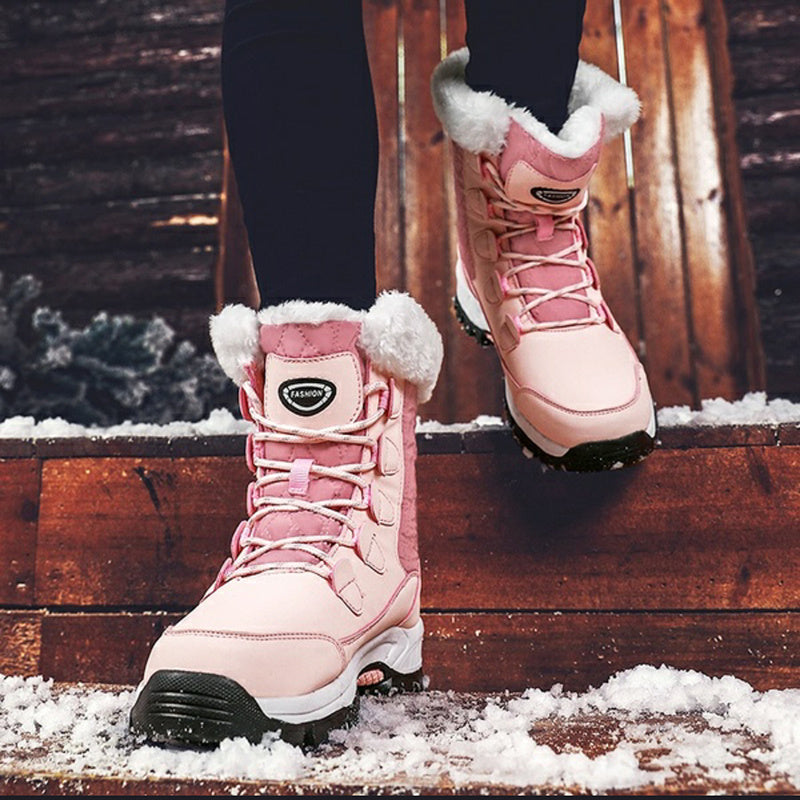 Bottes de neige en polaire Plus