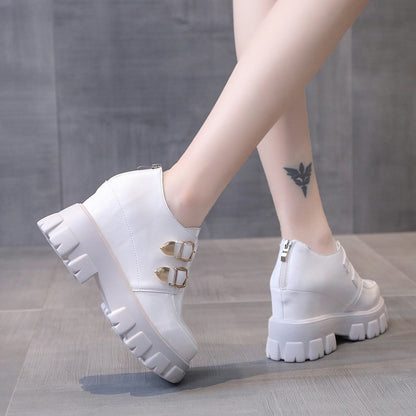 Inner increase women's shoes single shoes platform