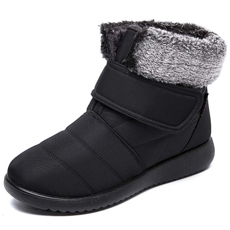 Botas de algodón de invierno y zapatos de algodón cálidos de terciopelo