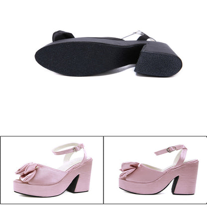 Summer New Thick Heel Waterproof Platform High Heel