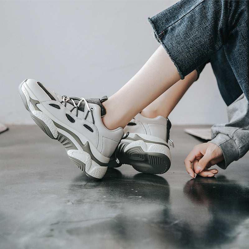 Chaussures décontractées à plateforme pour femmes